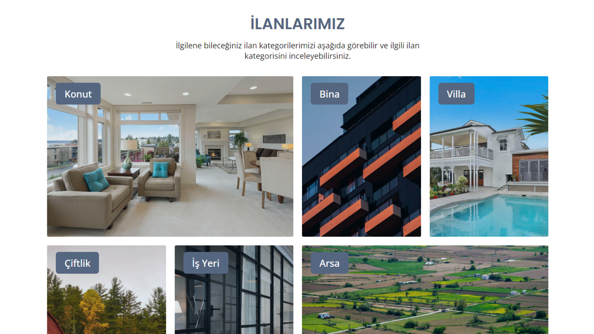 Emlak Web Sitesi