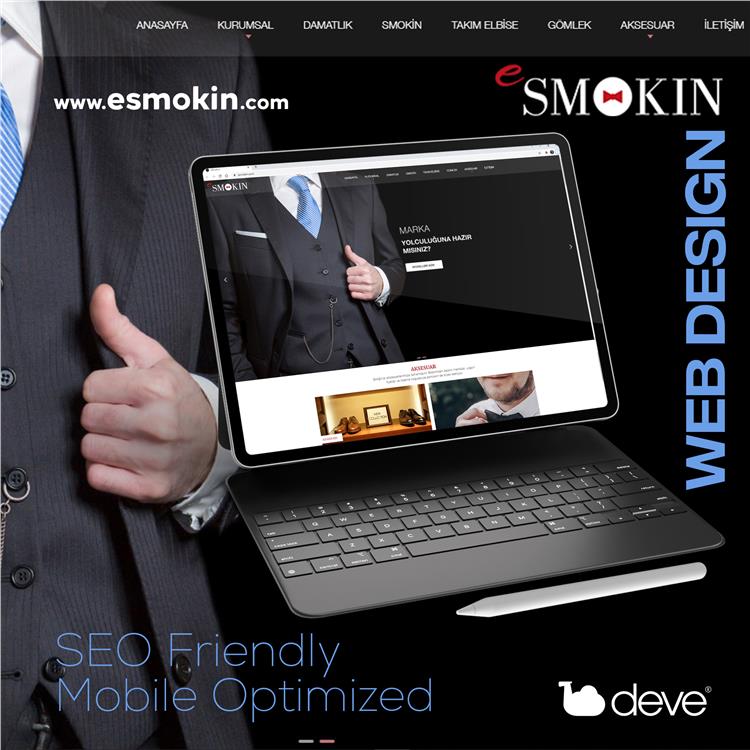 Damatlık Ve Smokin Sektöründe Web Tasarım