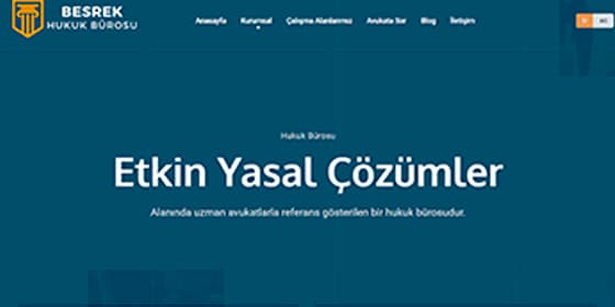 Avukatlar İçin Web Tasarımı