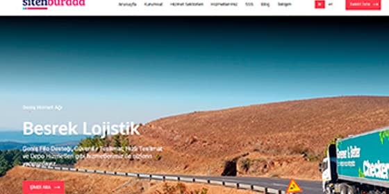 Lojistik Web Sitesi