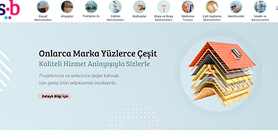 Yapı Malzemeleri Web Sitesi